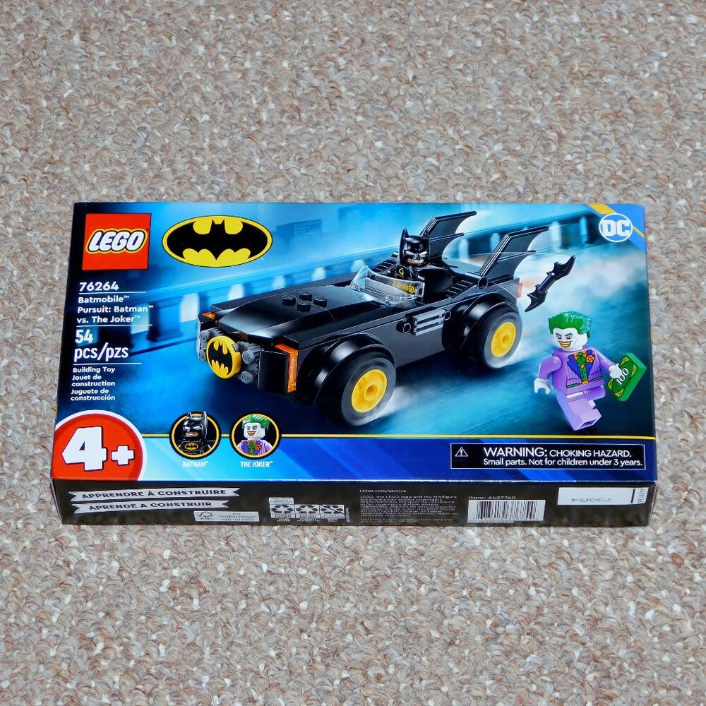 2023 LEGO DC Batmobile Pursuit: Batman vs. The Joker MIB Brand New # 76264